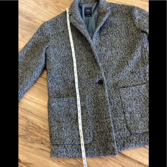 GAP herringbone wool coat - Picture 7 of 9